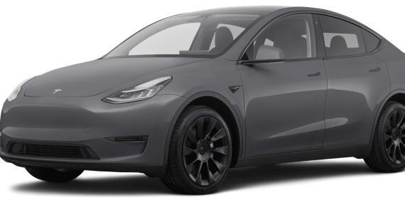 TESLA MODEL Y 2021 5YJYGDEE1MF076747 image